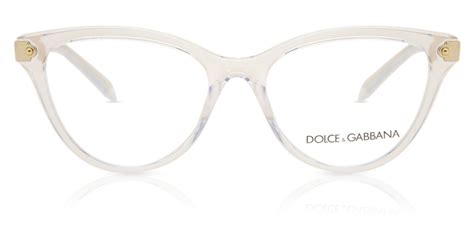 Dolce & Gabbana DG5042 3133 Eyeglasses in Crystal Clear .